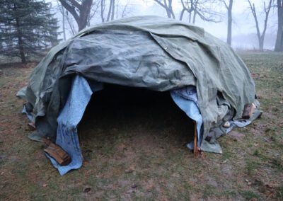 Lighting The Fire Sweatlodge