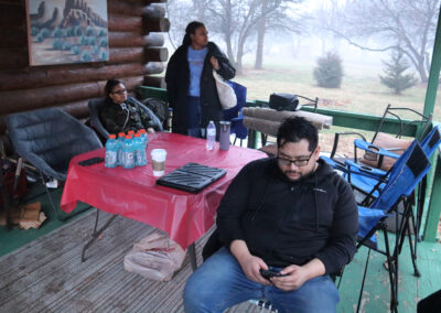 Lighting The Fire Sweatlodge