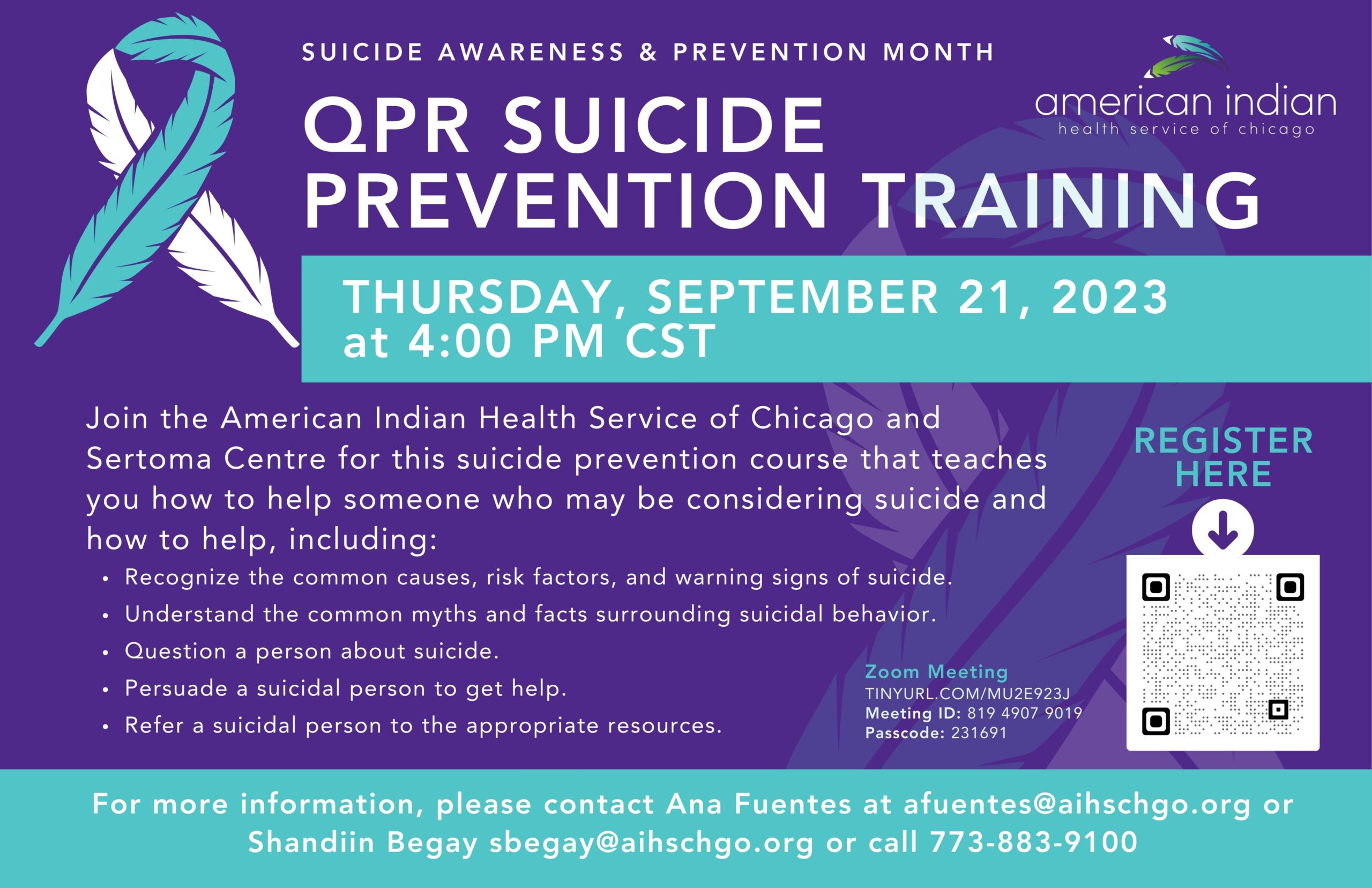 Suicide Prevention Training