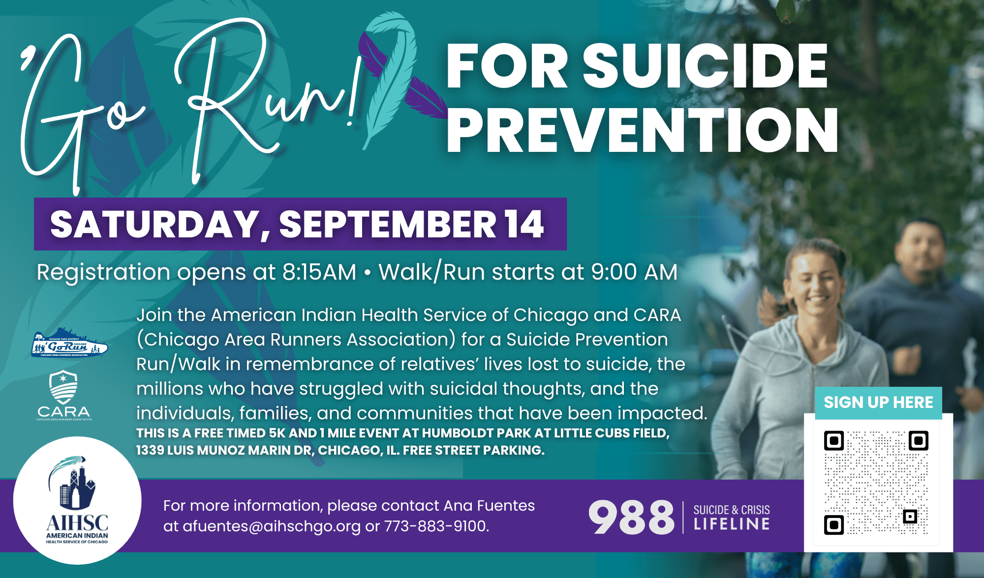 Go Run for Suicide Prevention