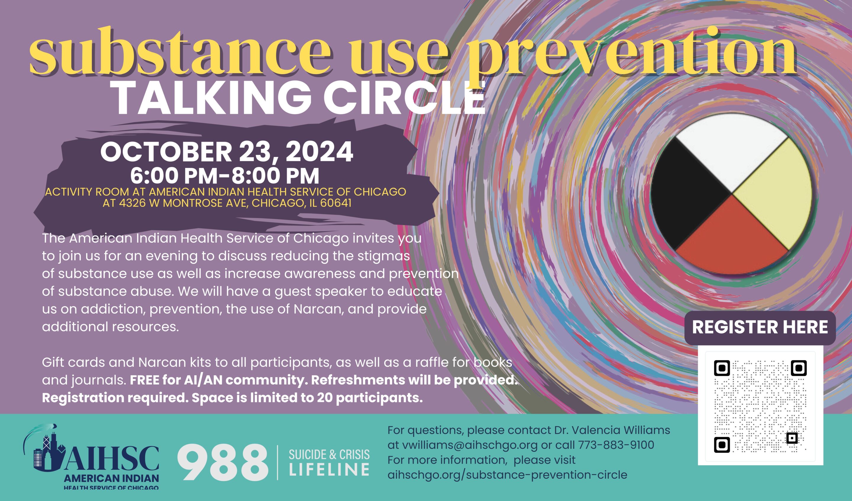 Substance Use PRevention Month Talking Circle