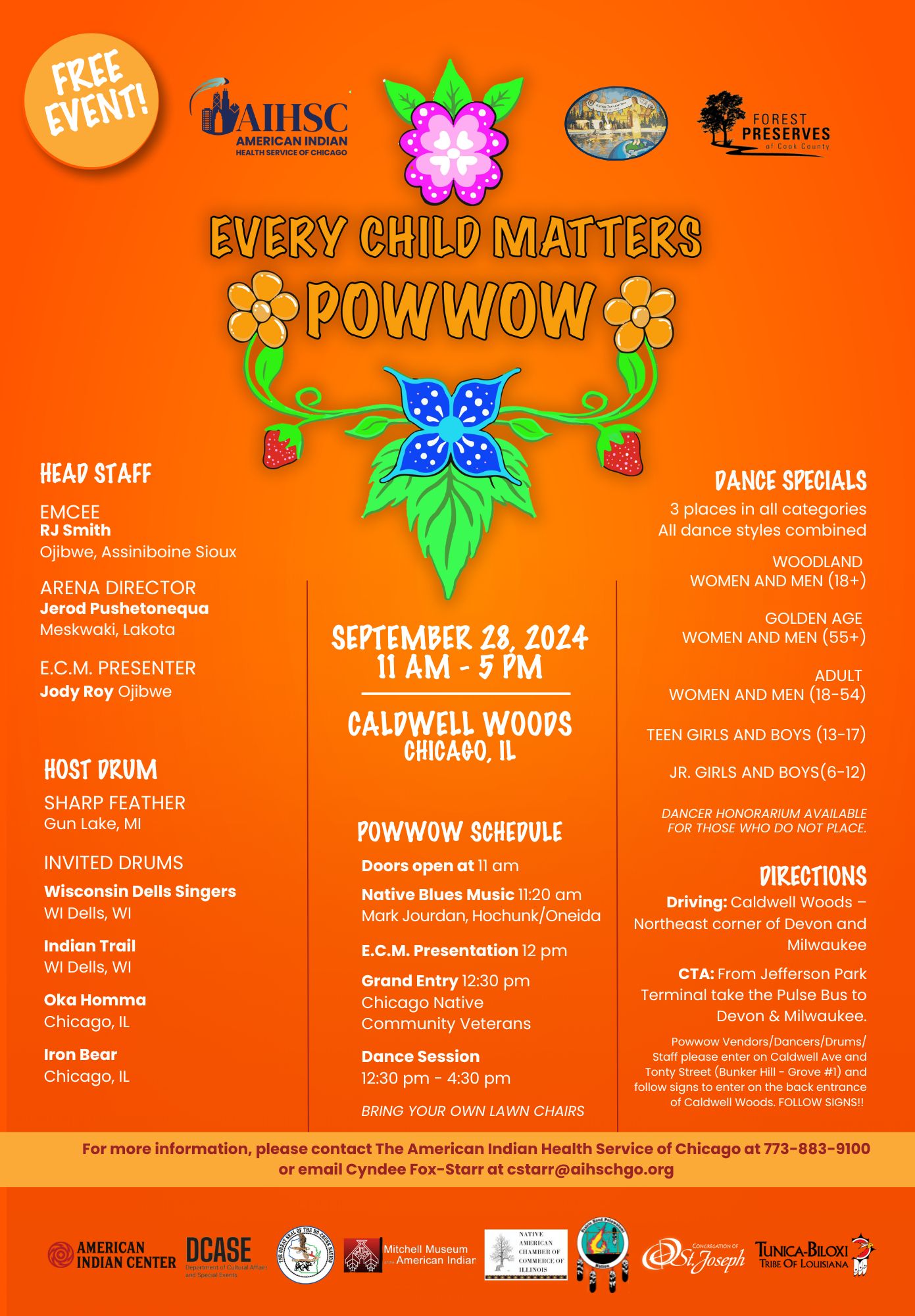 Every Child Matters Powwow Chicago 2024