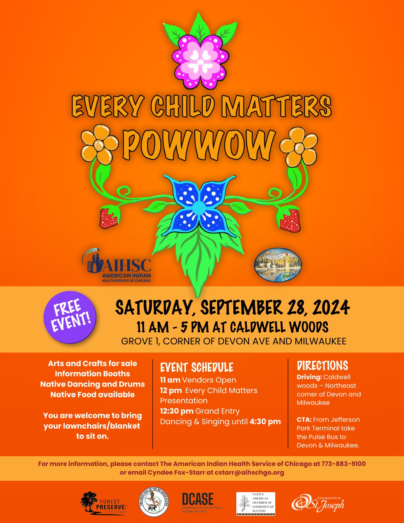 Every Child Matters Powwow Chicago 2024