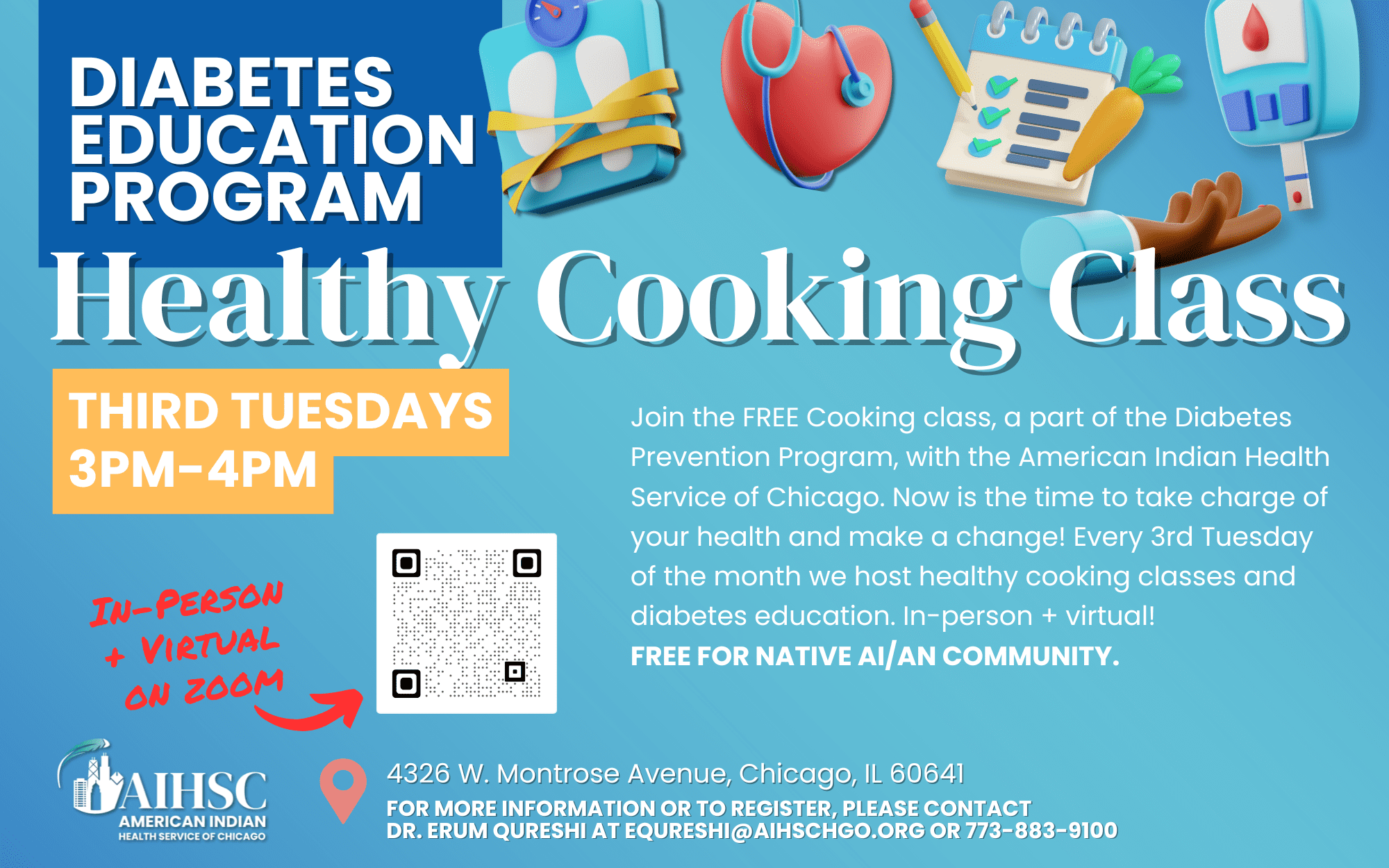 Healthy Cooking Classes: Diabetes Education Program