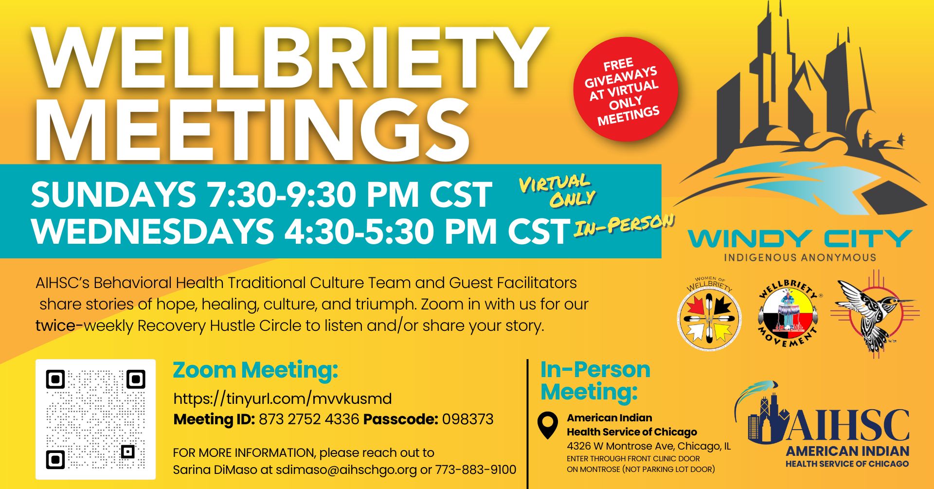 Wellbriety Meetings