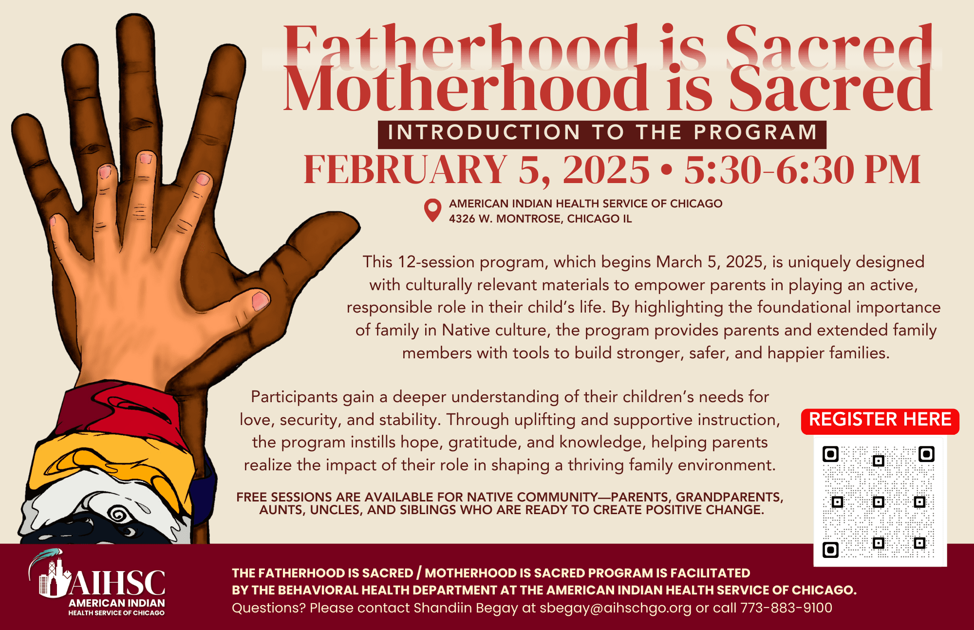 Fatherhood Is Sacred, Motherhood Is Sacred: Program Introduction