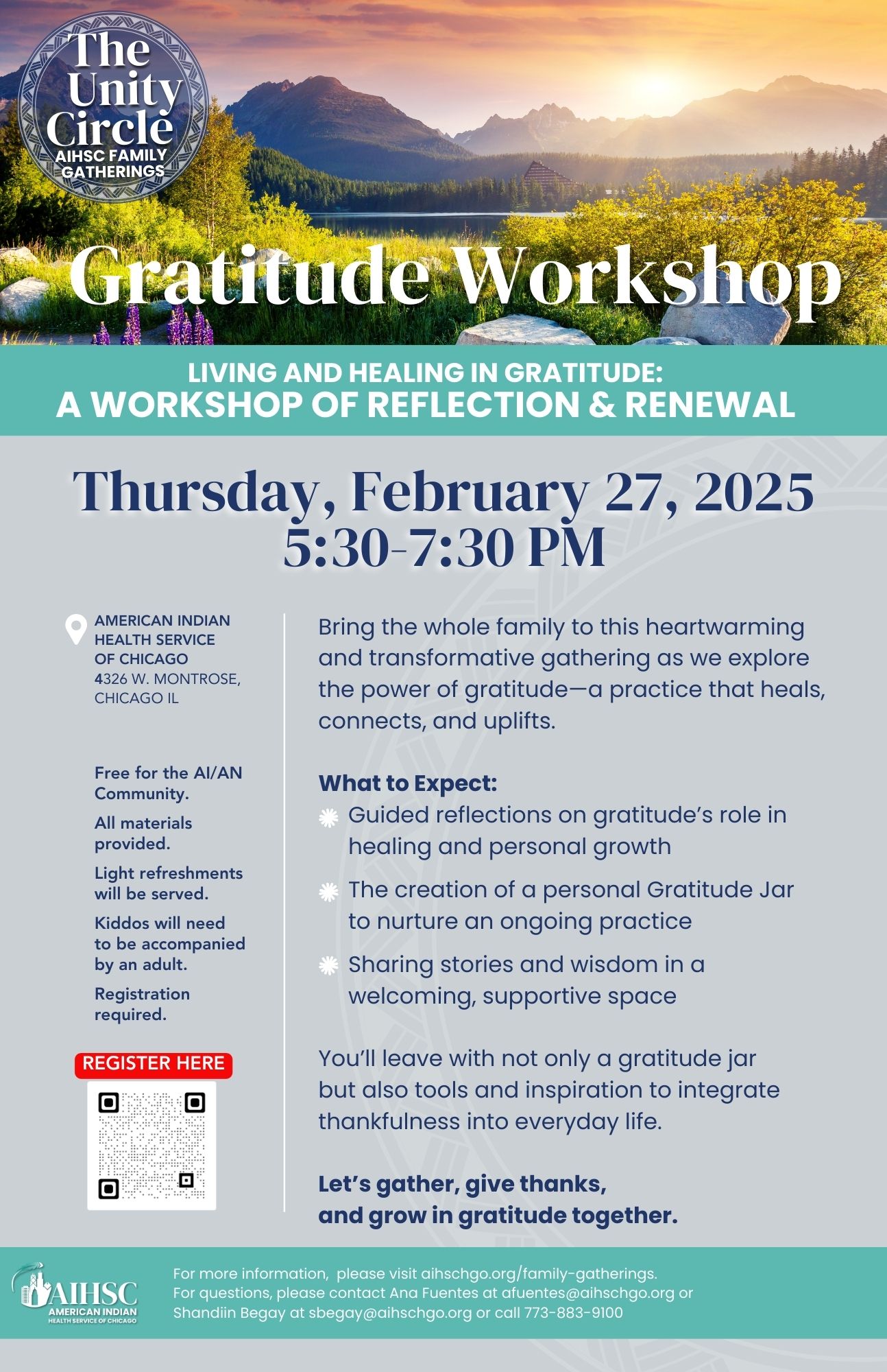 Unity Circle: Living and Healing in Gratitude
