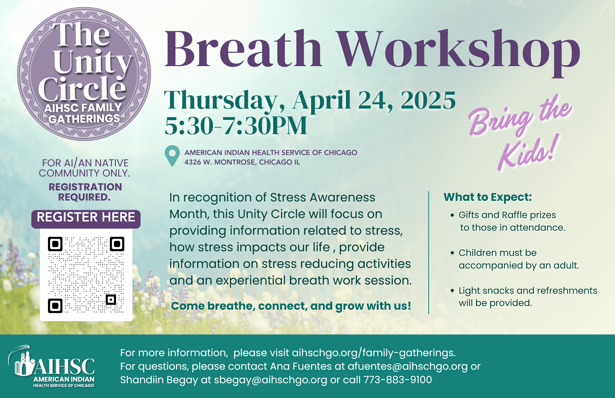 Unity Circle: Breath Workshop