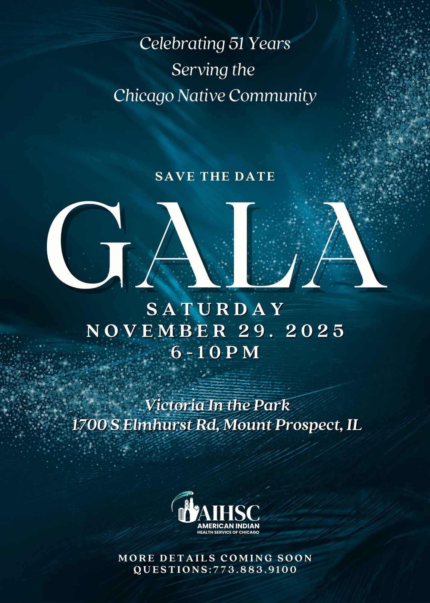 2025 AIHSC GALA American Indian - AI Gala STD Red Glitter