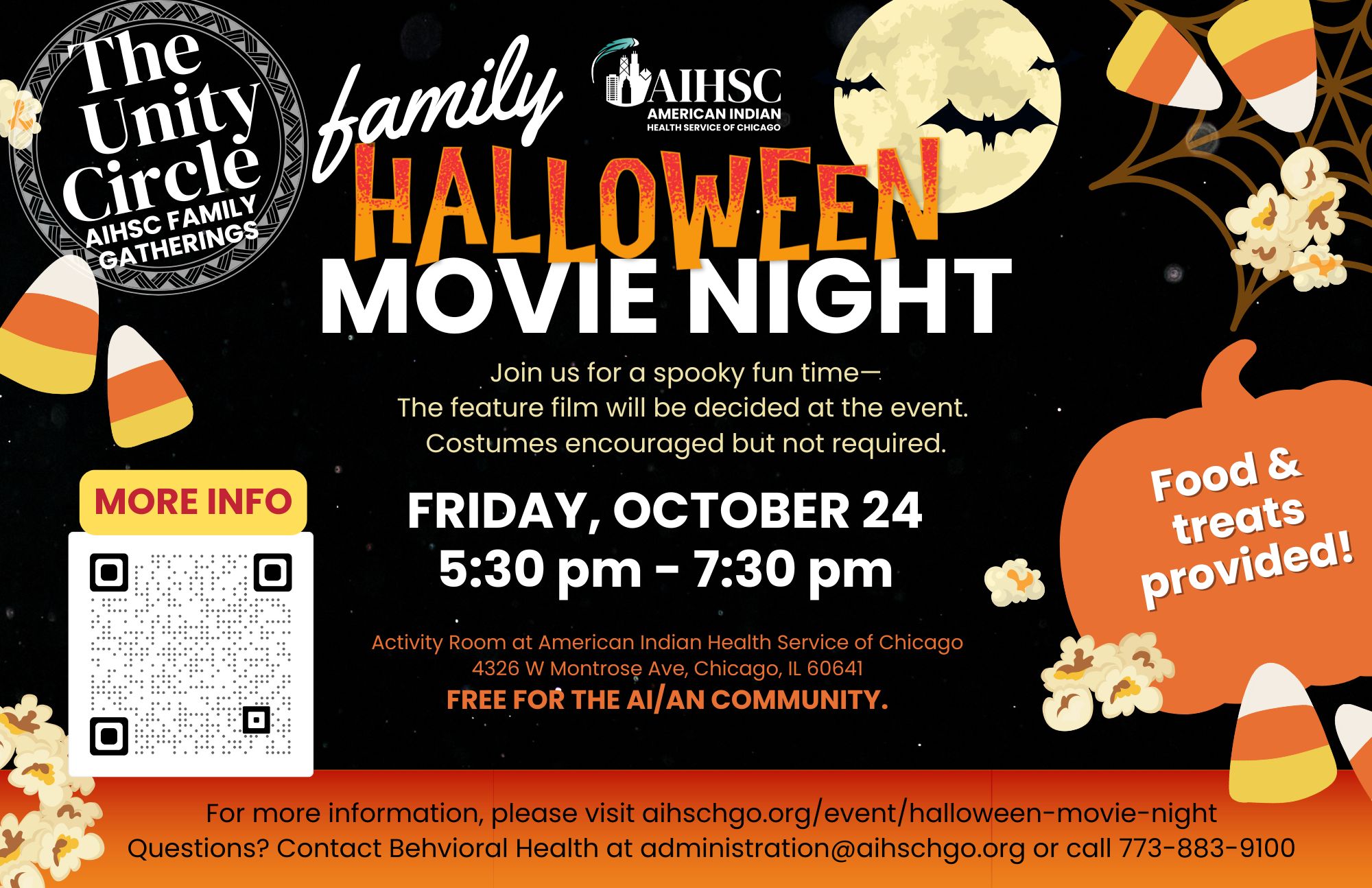Halloween Movie Night (2) Halloween Movie Night